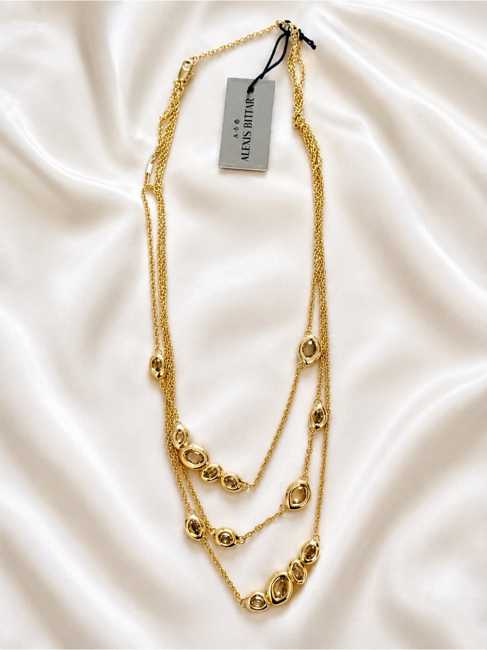 Stunning Alexis Bittar layered necklace